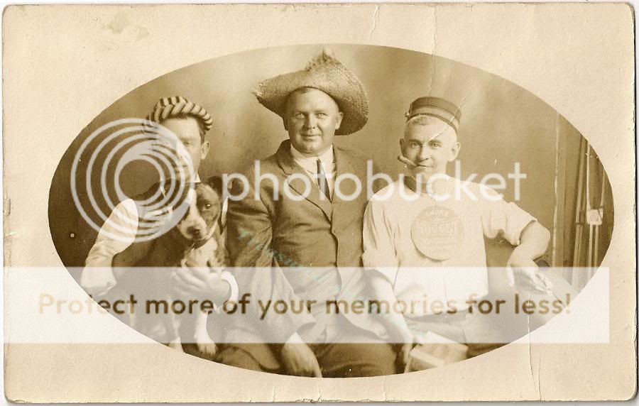 1900s Nugget Cigars Silent Film Vaudeville Actors RPPC  